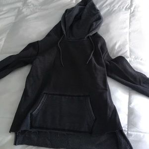 Distressed sweatshirt